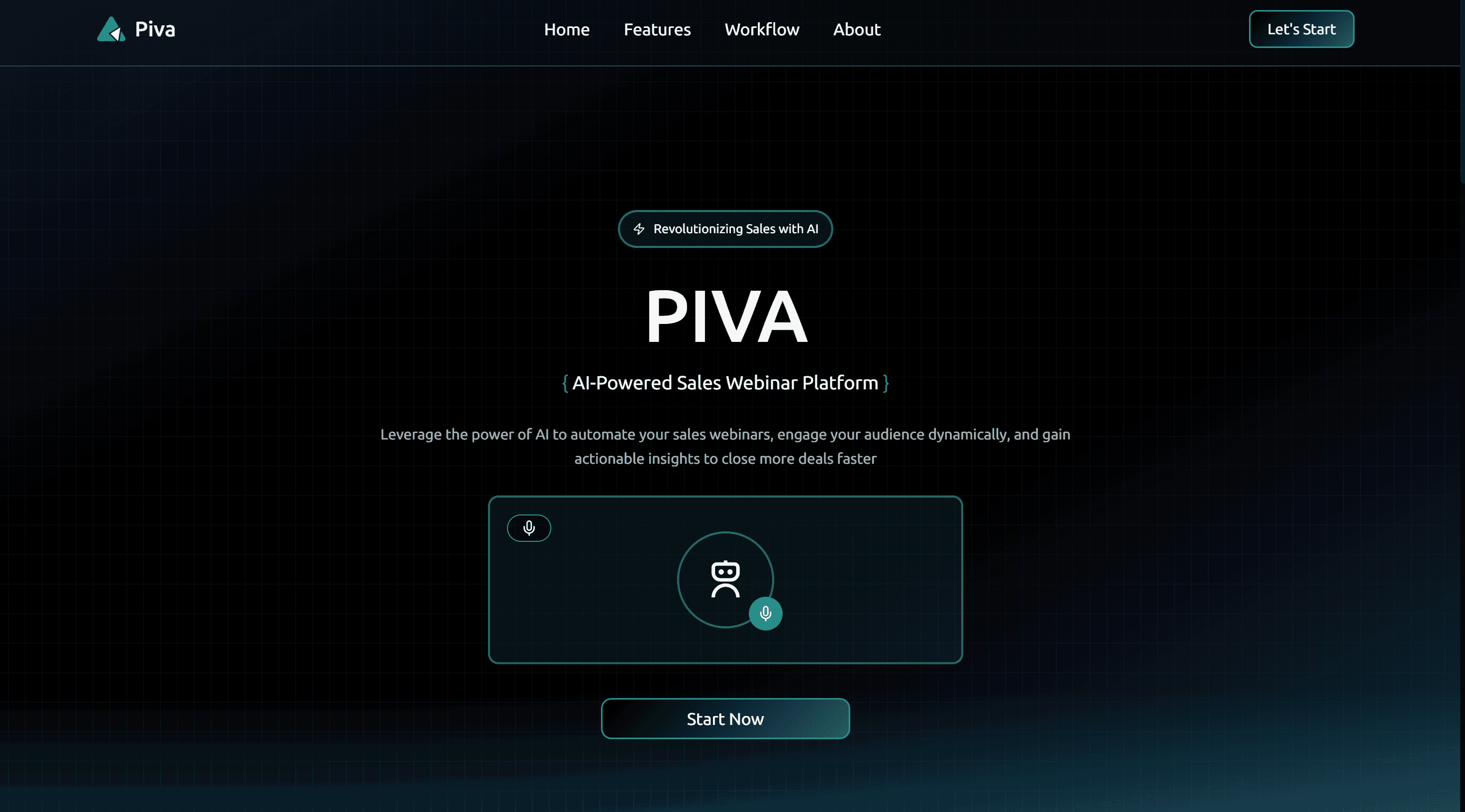 PIVA screenshot